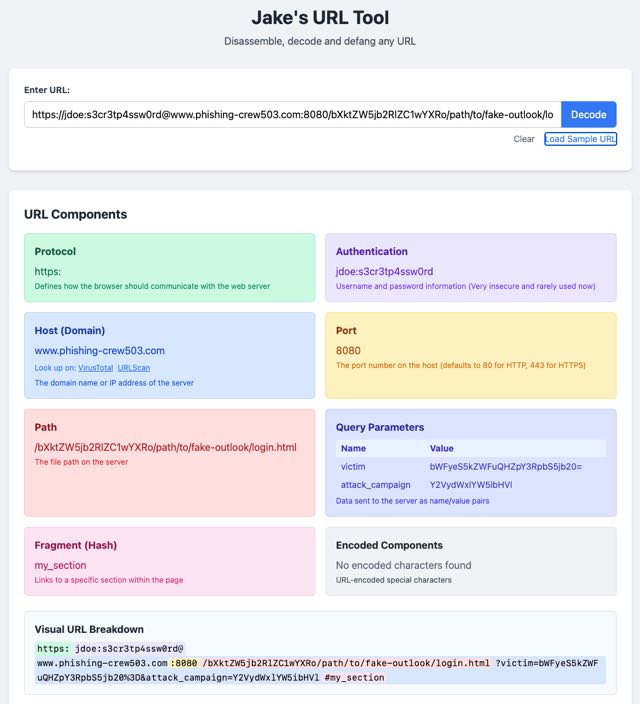 Jake's URL Tool